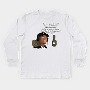 Big Shaq - The Ting Goes Skrrrahh! Kids Long Sleeve T-Shirt